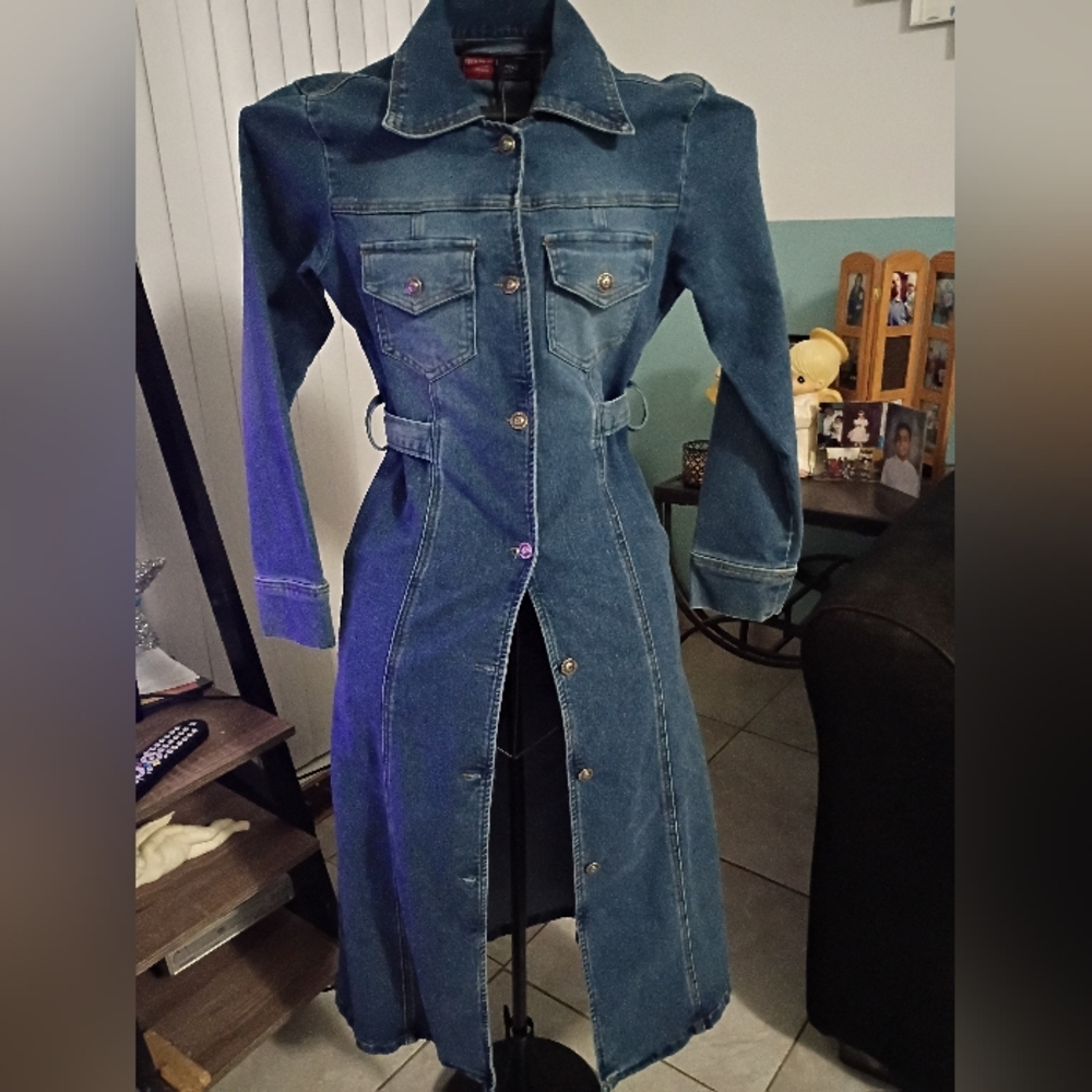 Younique Original Denim Dress Size Small